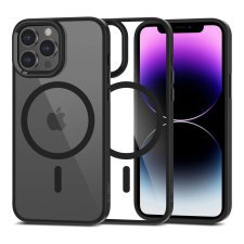Tech-Protect MAGMAT MAGSAFE iPhone 13 Pro Max készülékhez tok fekete/átlátszó tok és táska