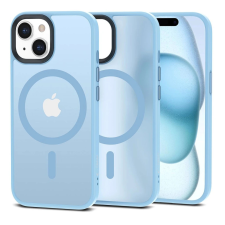 Tech-Protect MAGMAT MAGSAFE iPhone 15 készülékhez tok – matte égkék tok és táska