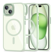 Tech-Protect MAGMAT MAGSAFE iPhone 15 készülékhez tok zöld/átlátszó tok és táska