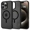 Tech-Protect MagMat MagSafe iPhone 16 Pro Max matte fekete tok