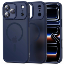 Tech-Protect MAGMAT MAGSAFE iPhone 17 Pro Max készülékhez tok, matt mélykék tok és táska