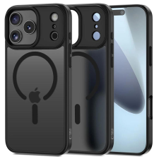 Tech-Protect MAGMAT MAGSAFE iPhone 17 Pro Max készülékhez tok – Matte fekete tok és táska