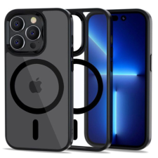 Tech-Protect Magmat MagSafe tok iPhone 14 Pro Max, fekete/átlátszó tok és táska