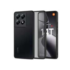 Tech-Protect Magmat szilikon tok - Xiaomi 14T Pro - fekete/ átlátszó tok és táska