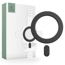 Tech- Protect Magmat - univerzális MagSafe mágneses gyűrű, fekete tok és táska