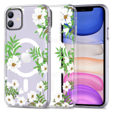 Tech-Protect Magmood MagSafe Apple iPhone 11 Spring Daisy tok és táska