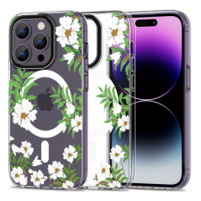 Tech-Protect Magmood MagSafe Apple iPhone 14 Pro Spring Daisy tok és táska