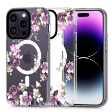 Tech-Protect Magmood MagSafe Apple iPhone 14 Pro Spring Floral tok és táska