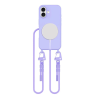 Tech-Protect MagNecklace MagSafe Apple iPhone 16 Mobiltelefon Tok - Ibolya