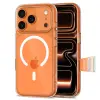 Tech-Protect magpeak magsafe cc iPhone 17 Pro clear védőtok