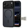 Tech-Protect magpeak magsafe cc iPhone 17 Pro Max matte black tok