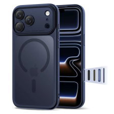 Tech-Protect MAGPEAK MAGSAFE CC iPhone 17 Pro Max tok készülékhez matt mélykék tok és táska