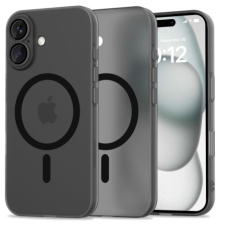 Tech-Protect MagSlime MagSafe tok iPhone 16, fekete tok és táska