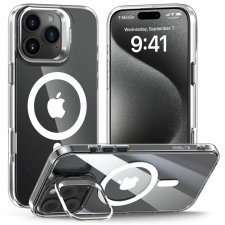 Tech-Protect MagStand MagSafe tok iPhone 16 Pro készülékhez - átlátszó tok és táska