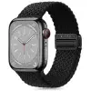 Tech-Protect Nylon Mag szíj Apple Watch 42/44/45/49mm, black