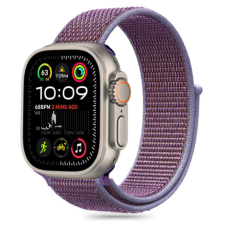Tech-Protect Nylon szíj Apple Watch 44/45/46/49mm, lilac okosóra kellék