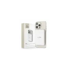Tech-Protect PB10 Lifemag Powerbank, külső akkumulátor, Magsafe előkészítés, 5000 mAh, fehér power bank