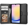 Tech-Protect Samsung Galaxy A25 5G SM-A256B, Oldalra nyíló tok, stand, mágnes csattal, TP Wallett, fekete