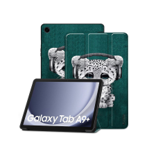 Tech-Protect Samsung X210/X215/X216 Galaxy Tab A9+ 11.0 tablet tok (Smart Case) on/off funkcióval - Tech-Protect - sad cat (ECO csomagolás) tablet tok