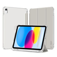Tech-Protect SC Pen Hybrid tok iPad 10 / 2022-höz - szürke - átlátszó tablet tok