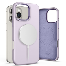 Tech-Protect Silicone Pure MagSafe tok iPhone 16 Pro Max, lila tok és táska
