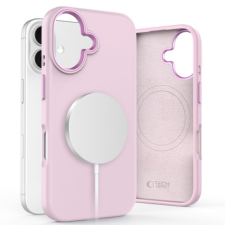 Tech-Protect Silicone Pure MagSafe tok iPhone 16, rózsaszín tok és táska