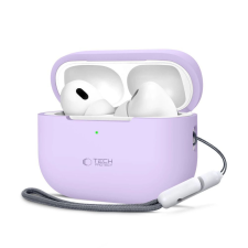 Tech-Protect Silicone tok Apple AirPods Pro 1 / 2 - lila fülhallgató, fejhallgató tok