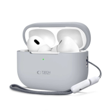 Tech-Protect Silicone tok Apple AirPods Pro 1 / 2 - szürke fülhallgató, fejhallgató tok