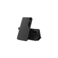 Tech-Protect Smart View könyv tok Xiaomi Redmi 12, fekete tok és táska