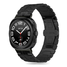Tech-Protect Stainless Line szíj Samsung Galaxy Watch Ultra 47mm, black okosóra kellék
