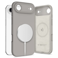Tech-Protect szilikon MagSafe tok iPhone Air készülékhez kőszürke tok és táska