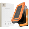 Tech-Protect Tech-Protect Quick Set+ Samsung Galaxy A18 kijelzővédő üvegfólia felhelyező kerettel, betekintésgátló (2db)