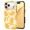 Tech-Protect Telefontok iPhone 17 Pro Max - LAMANO - MagSafe kompatibilis citrom mintás hátlap tok