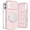 Tech-Protect Telefontok iPhone 17 - TECH-PROTECT SILICONE MAGSAFE púder pink hátlap tok