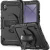 Tech-Protect TP607697 Solid 360 Samsung Galaxy Tab A9 8.7 X110/X115 kijelzővédővel fekete ütésálló tok (9319456607697)