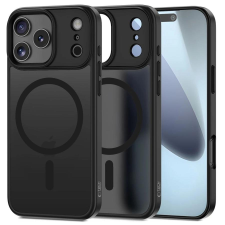 Tech-Protect TP MATT MAGSAFE iPhone 17 Pro Max készülékhez tok matt fekete tok és táska