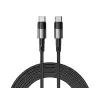 Tech-Protect USB Type-C - USB Type-C adat- és töltőkábel 3 m-es vezetékkel - Tech-Protect Ultraboost PD100 Cable - 100W - fekete