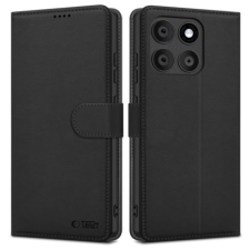 Tech-Protect Wallet könyv tok Motorola Edge 60 Fusion, fekete tok és táska