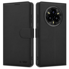 Tech-Protect Wallet könyv tok Realme 14 Pro Plus 5G, fekete tok és táska