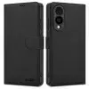 Tech-Protect Wallet könyv tok Samsung Galaxy S25 Edge, fekete