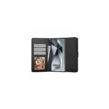 Tech-Protect Wallet könyv tok Samsung Galaxy S25 Ultra, fekete tok és táska
