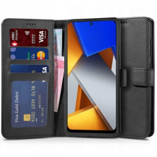 Tech-Protect Wallet könyv tok Xiaomi Poco X4 Pro 5G, fekete tok és táska