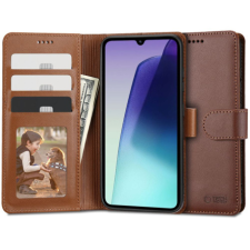 Tech-Protect Wallet könyv tok Xiaomi Redmi 14C / Poco C75, barna tok és táska
