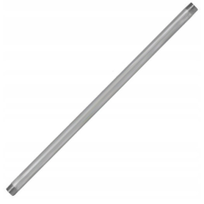 Techkar Cinkbevonatú egyenes szálcsőcsatlakozó bajonett menetes 1/4&quot; - 450 mm, 45 °C kisháztartási gépek kiegészítői