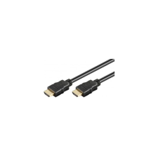 Techly 0.5m HDMI-A M/M HDMI kábel 0,5 M HDMI A-típus (Standard) Fekete (ICOC-HDMI-4-005) kábel és adapter