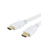 Techly 2.0m HDMI M/M HDMI kábel 2 M HDMI A-típus (Standard) Fehér (ICOC-HDMI-4-020WH)