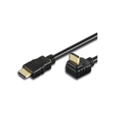 Techly 2m HDMI HDMI kábel HDMI A-típus (Standard) Fekete (ICOC-HDMI-LE-020) kábel és adapter