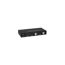 Techly 2x1 USB HDMI KVM Switch 4Kx2K IDATA KVM-HDMI2U KVM kapcsoló Fekete (IDATA-KVM-HDMI2U) hub és switch