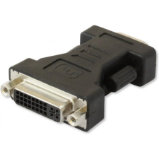 Techly DVI - VGA adapter Fekete kábel és adapter