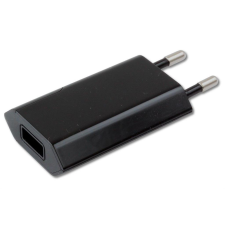 Techly hálózati USB töltő Slim (5V / 1A) Fekete mobiltelefon kellék